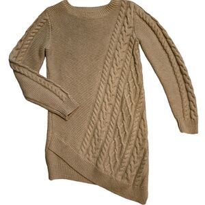 Girls Tommy Bahama Tan Knit Sweater Dress,  Size Small (5/6), EUC!